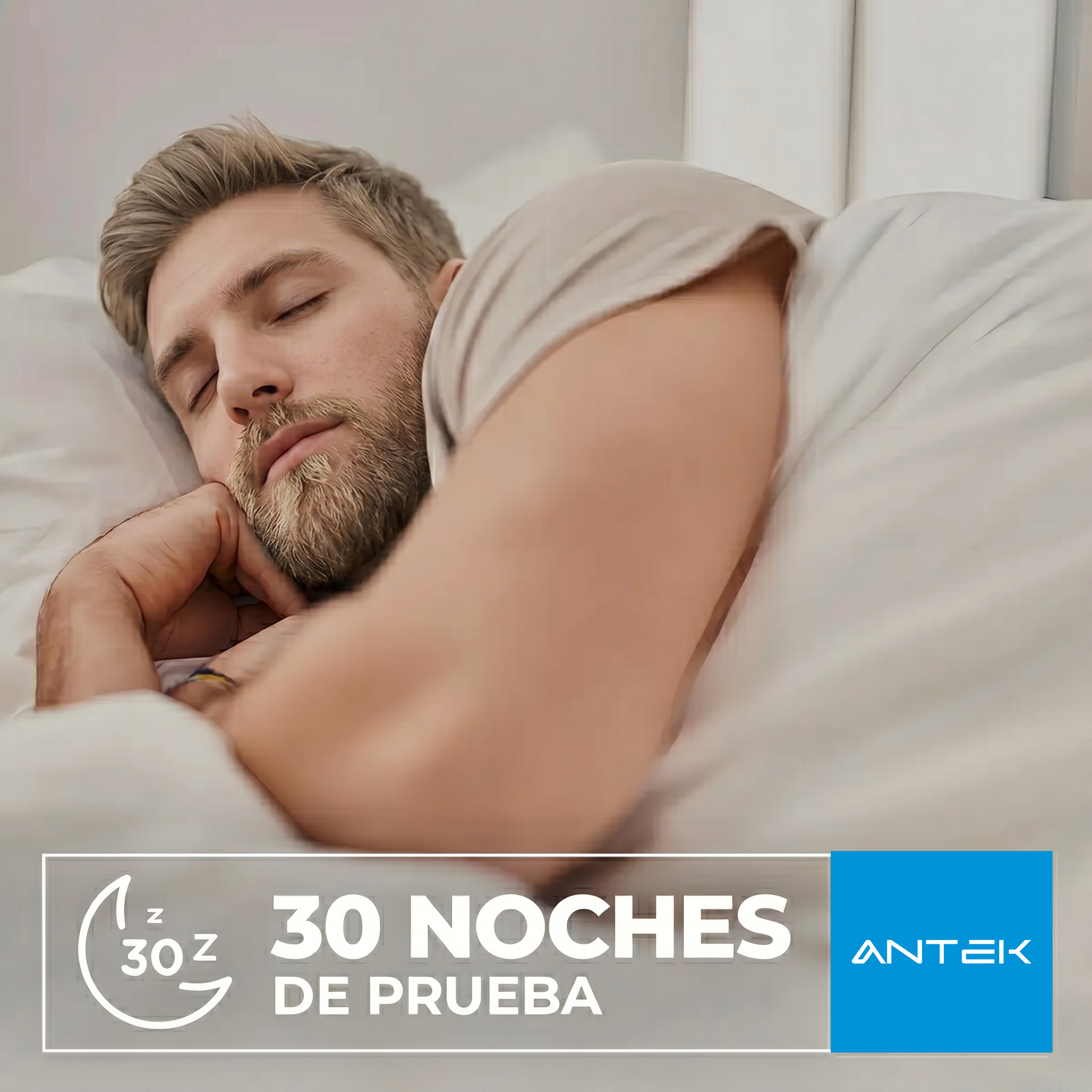 Colchón Individual Caja Ortopédico Antek Memoryfoam Thassia