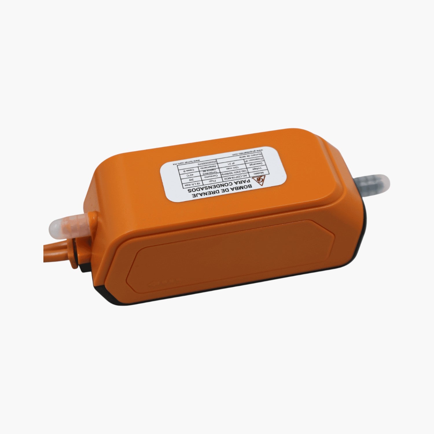 Bomba de Absorcion de Condensados Naranja V Dual - AC-CDP18-M02