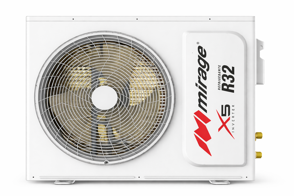 Minisplit Mirage Inverter X5 - 1 Ton, 110V, Solo Frío (CVF120Q)