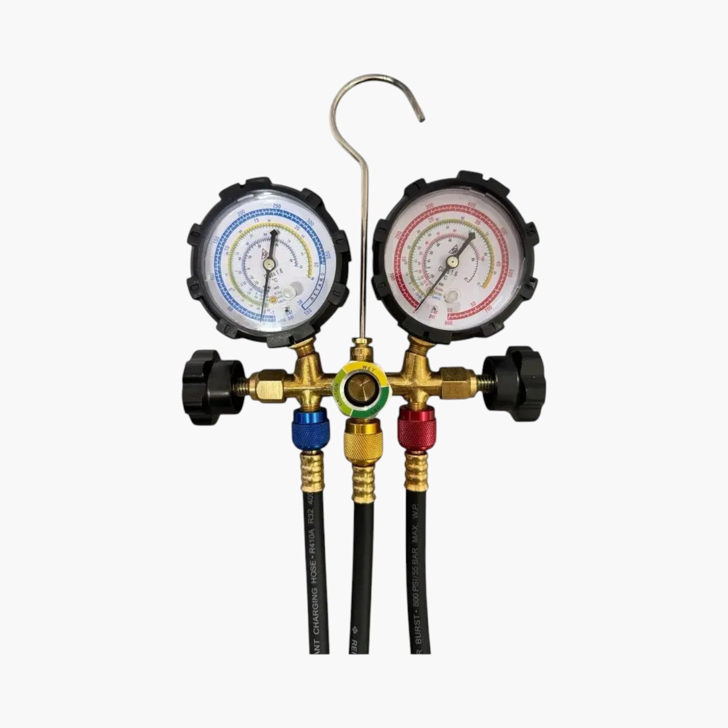 Manifold para Servicio y Prueba R32, R134a, R407c y R410a - HCT-R32