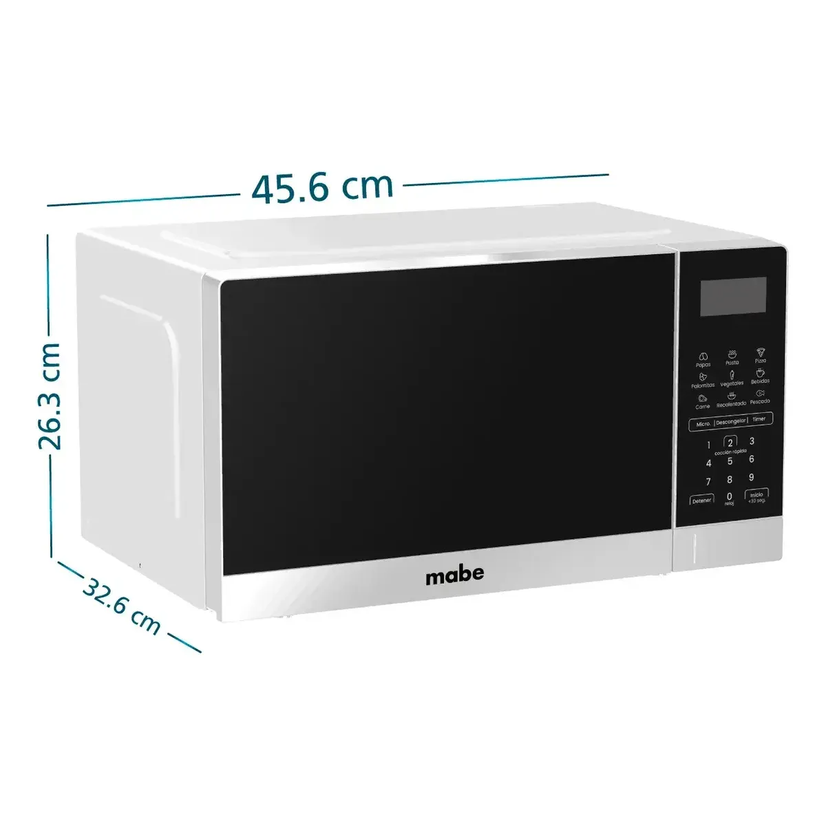 Horno Microondas Mabe 0.7 Pies 19.8 L 110v Color Negro Hmm07bbw 110v