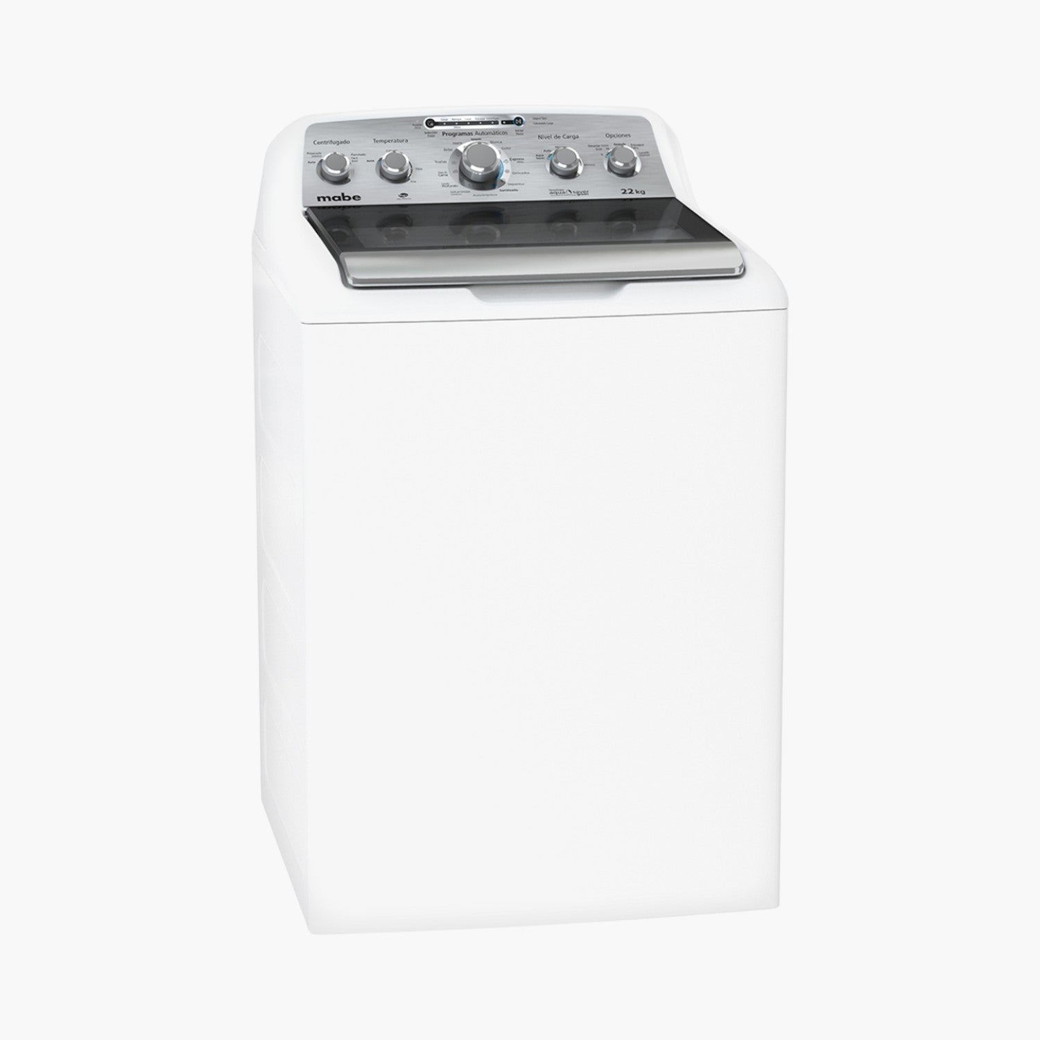 Lavadora Automática Aqua Saver Green High Efficiency 22 kg Blanca con Sanitizado Mabe - LMA72215WBAB1
