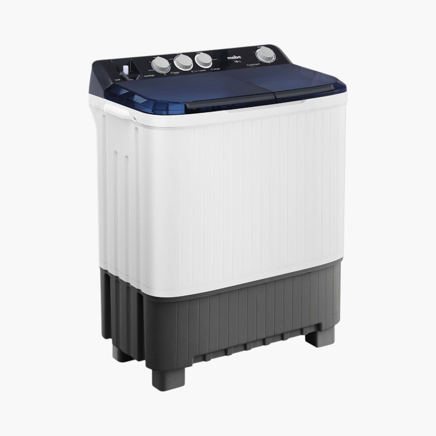 Lavadora Semi-Automática 18 kg Blanca Mabe - LMDX8124HBAB0