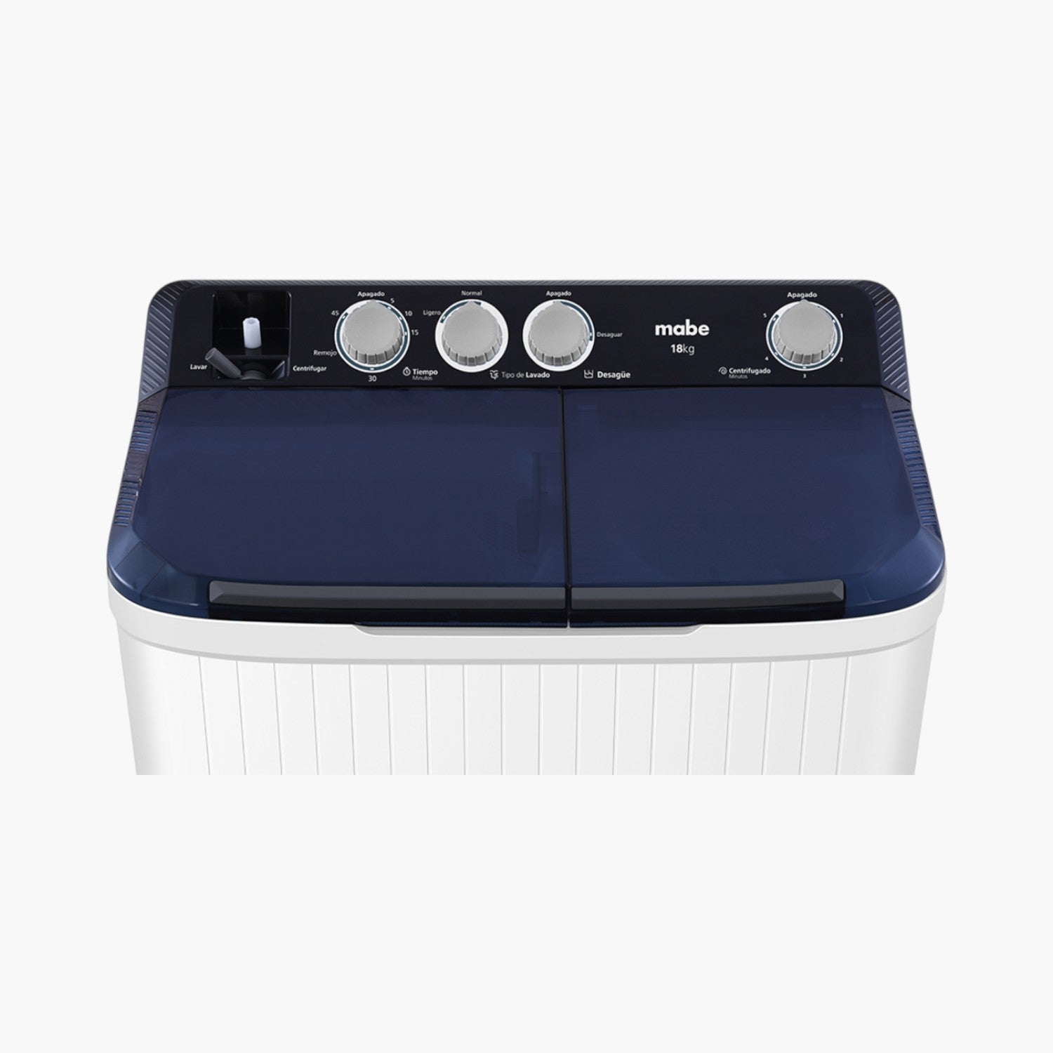 Lavadora Semi-Automática 18 kg Blanca Mabe - LMDX8124HBAB0