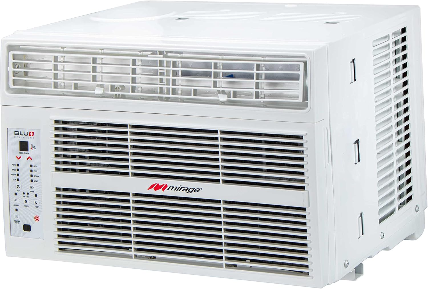 Aire Acondicionado Ventana Mirage Bluplus 8,000 Btus MACC0811N Solo Frio