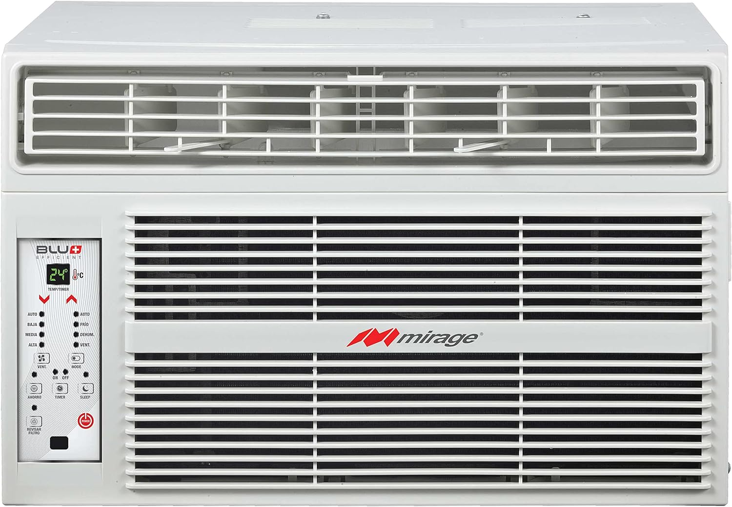 Aire Acondicionado Ventana Mirage Bluplus 8,000 Btus MACC0811N Solo Frio