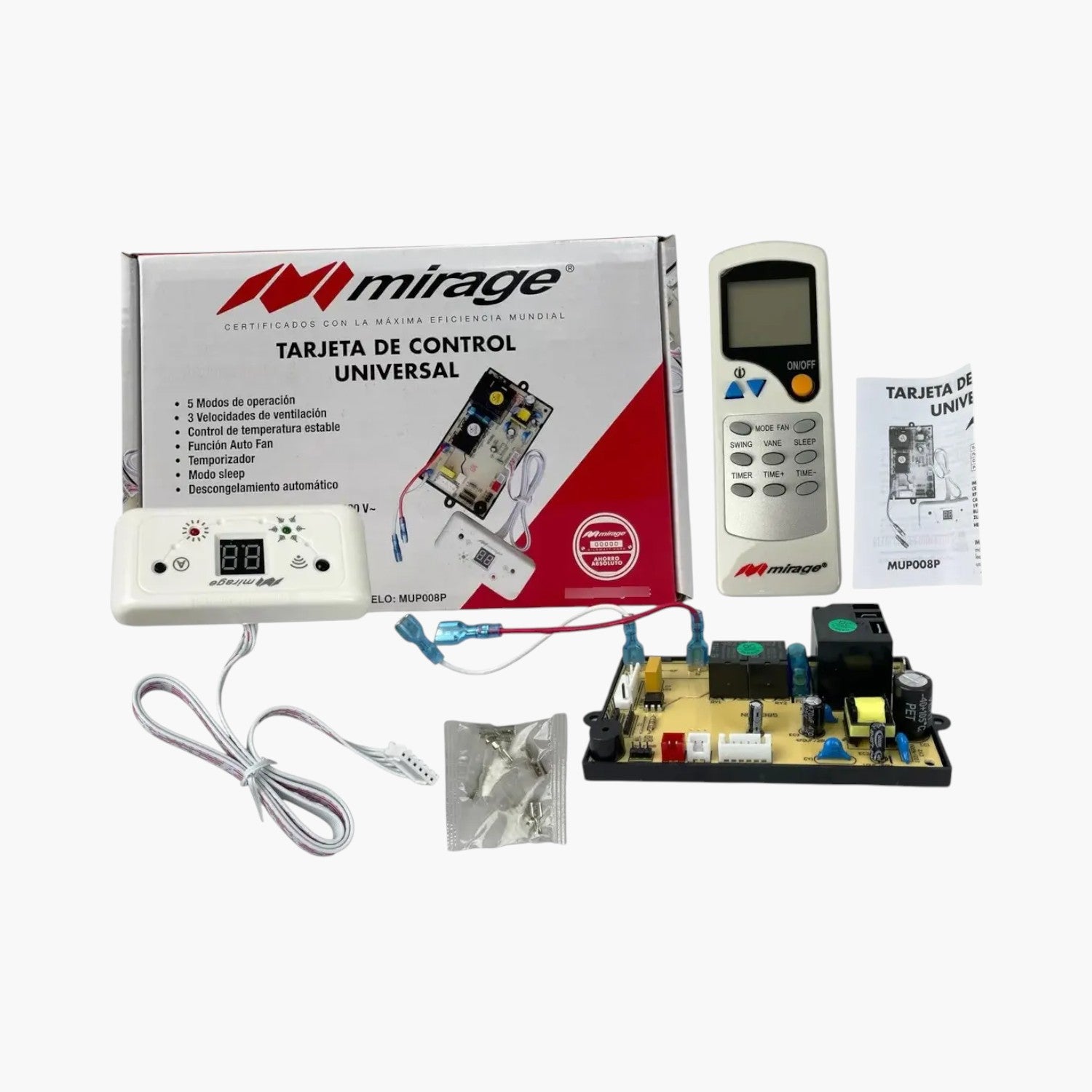 Tarjeta Universal Mirage Para Minisplit 110 Y 220v Con Pg
