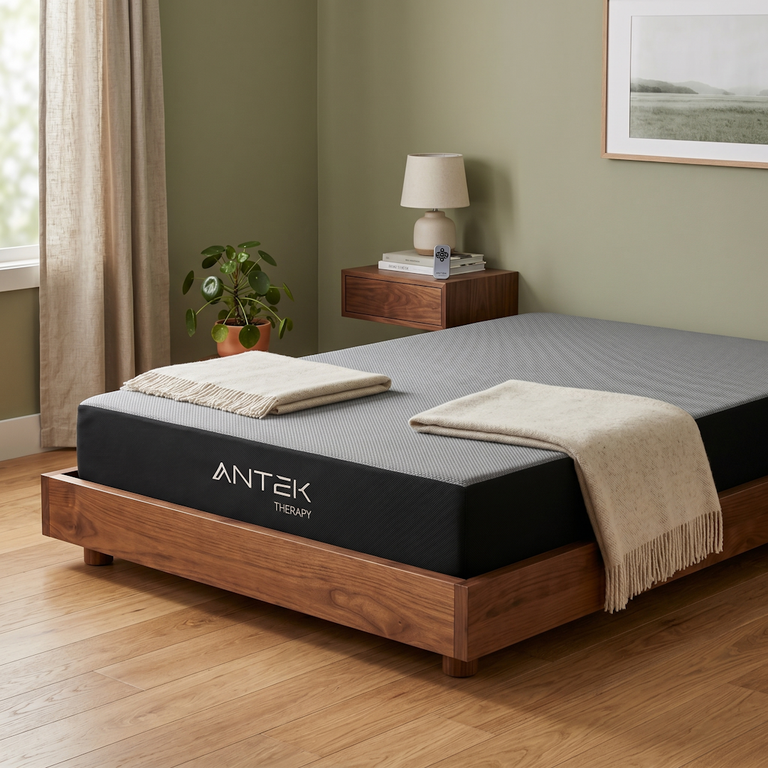 Colchón Individual Caja Ortopédico Antek Memoryfoam Thassia