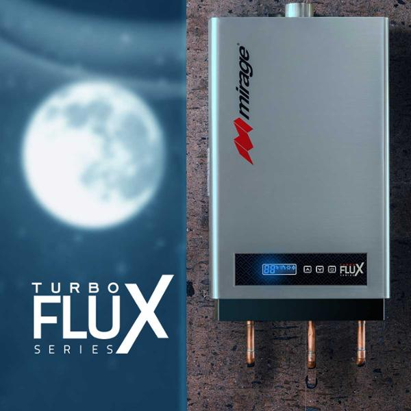 Calentador de agua instantáneo 16 l/min gas lp para 2 servicios MBF16AF