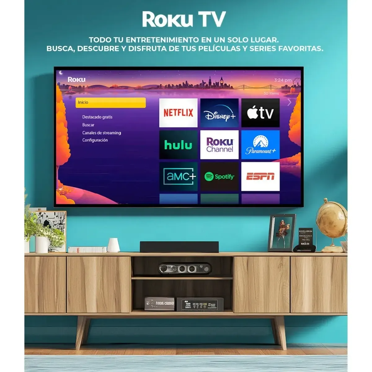 Pantalla Westinghouse Wr50ue4520 50 4k Uhd Roku Smart Tv
